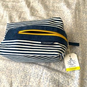 L’occitane Cosmetics makeup bag purse